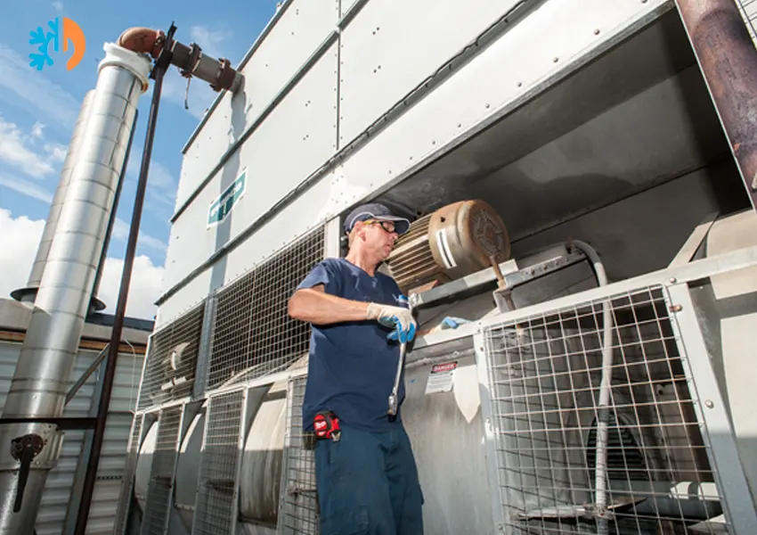 Air-cooled chiller troubleshooting