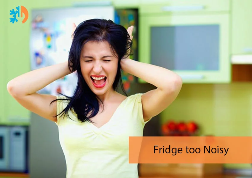 how to fix fridge making too much noise