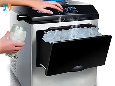 reset a portable ice machine uk