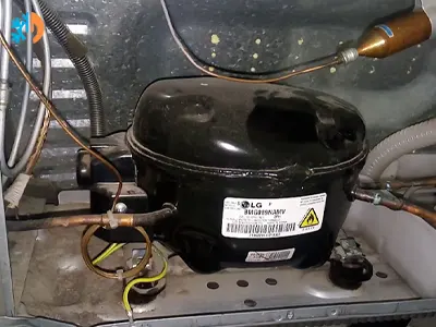 reset a refrigerator compressor Enfield 