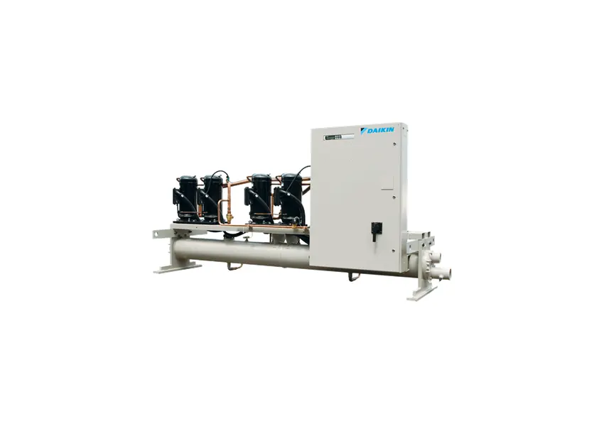 Scroll Chillers is one Types of Industrial Chillers by Condenser Type