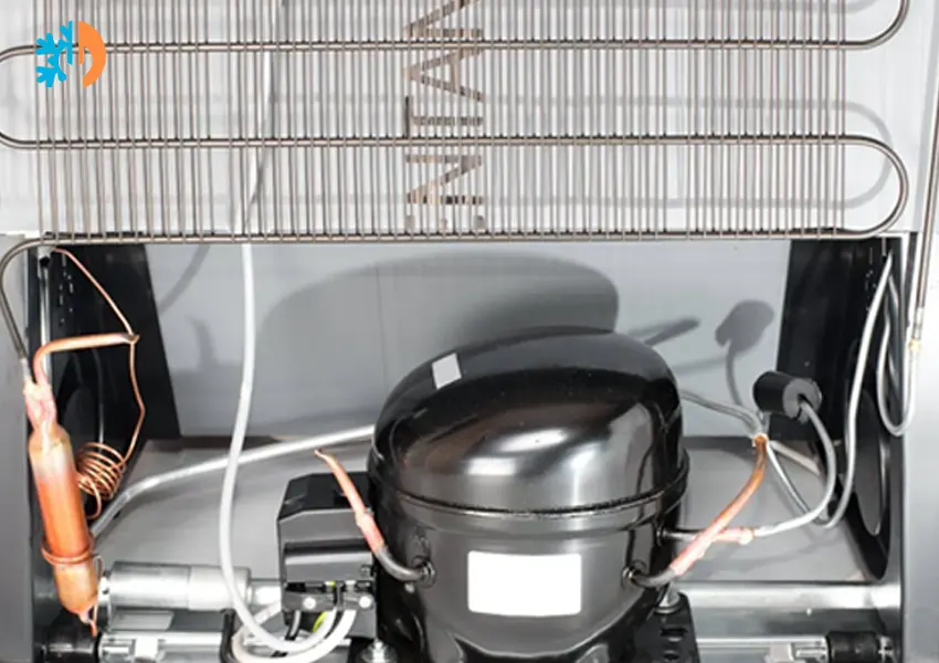 What does a refrigerator compressor do?