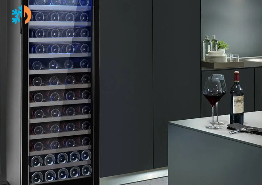 wine fridge temperature is too warm