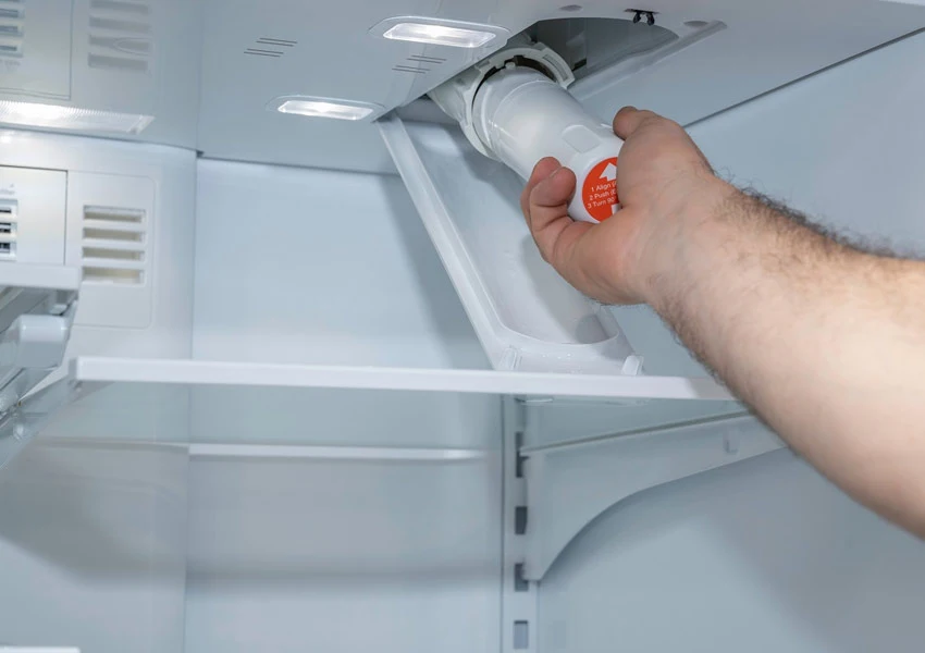 Cold Diract Water leakage sub-zero fridge servicing UK