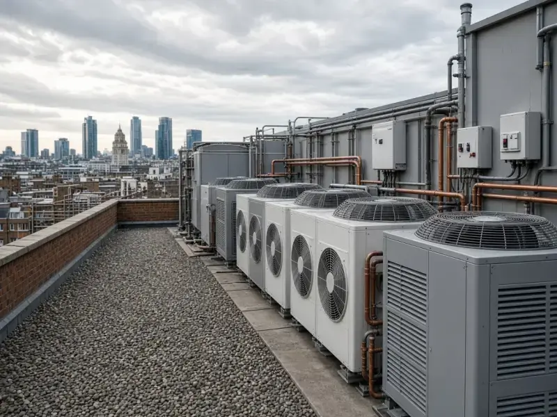 Air Conditioning Repair London - Rooftop VRF Units - Restaurants Shops