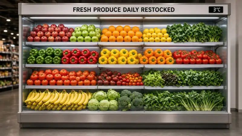 Display Cabinet Repair London - Multideck Fresh Produce 3C