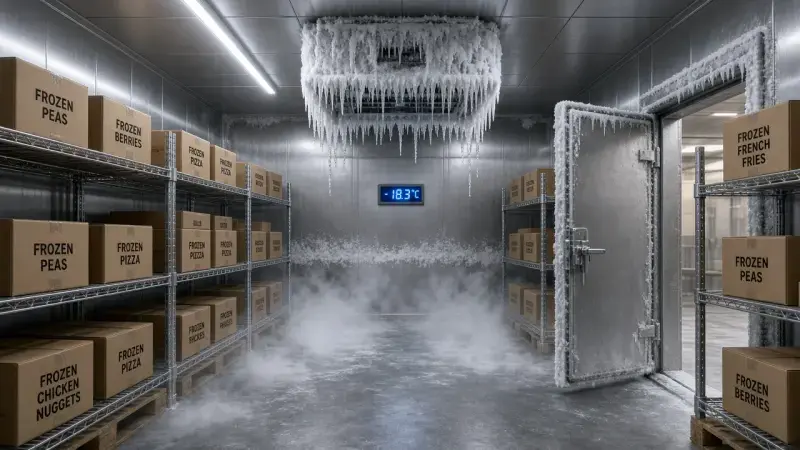 Commercial Freezer Repair London - Iced Evaporator -18.3C Emergency