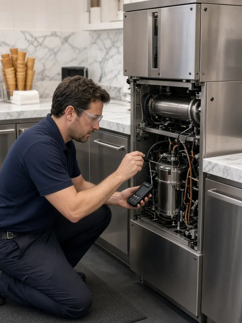 Commercial Ice Cream Machine Repair - Engineer Diagnostic Tool